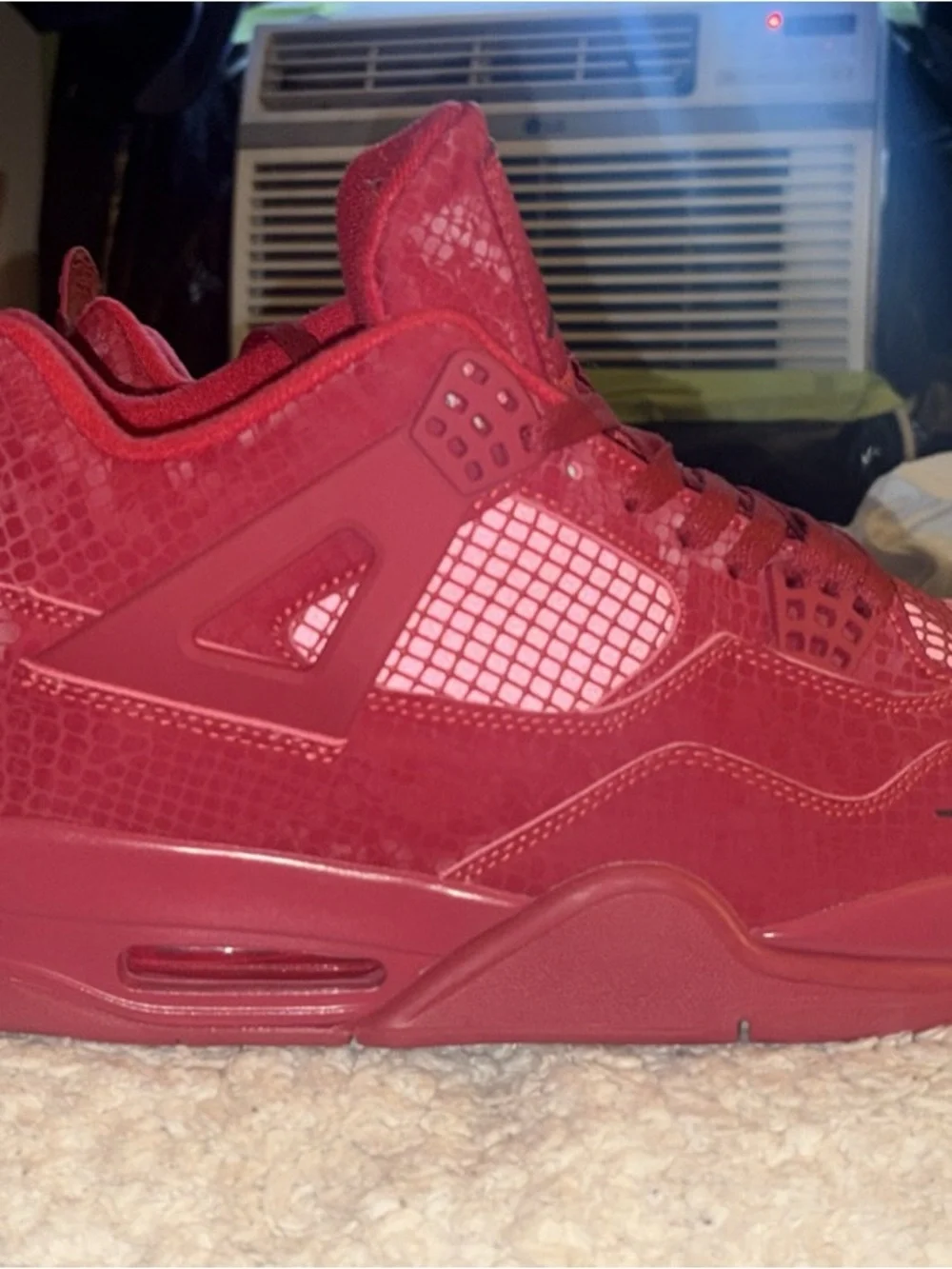 Jordan 4 Nigel Sylvester Red size 12